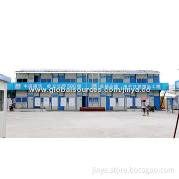 Color Steel EPS Sandwich Panel Prefab House, Can be Disassembled and Reused for Several Times